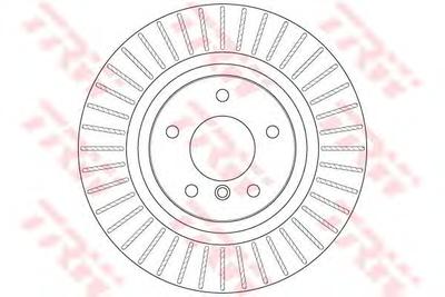 Тормозной диск TRW DF6352S