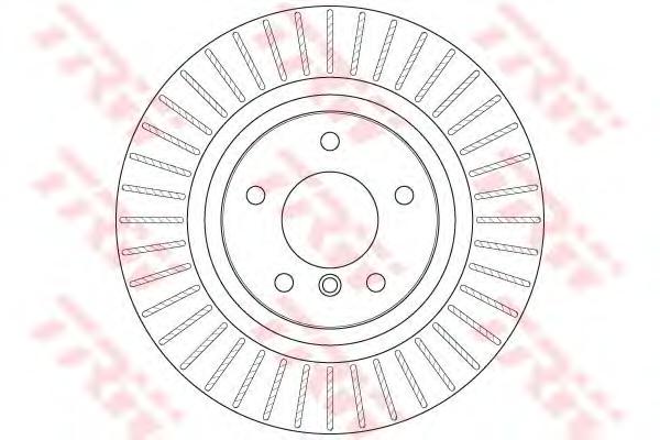 Тормозной диск TRW