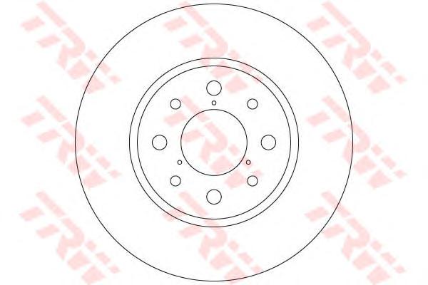 Тормозной диск TRW