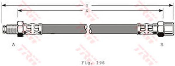 Тормозной шланг TRW