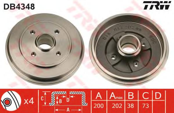 Тормозной барабан TRW