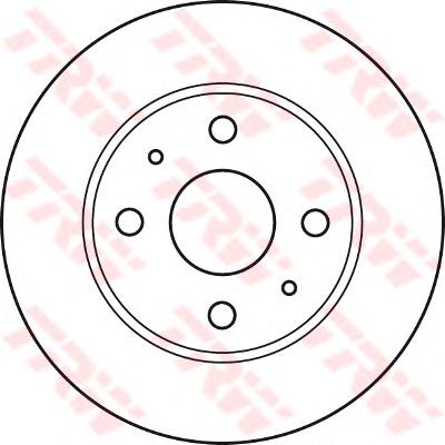 Тормозной диск TRW