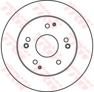 Тормозной диск TRW