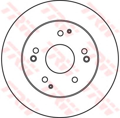 Тормозной диск TRW