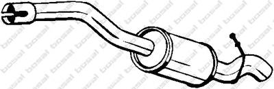Глушитель BOSAL 154-419