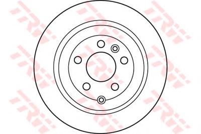 Тормозной диск TRW