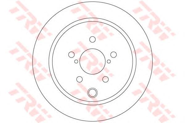 Тормозной диск TRW