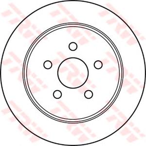 Тормозной диск TRW