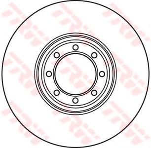 Тормозной диск TRW