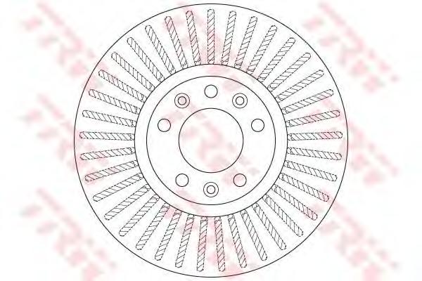 Тормозной диск TRW