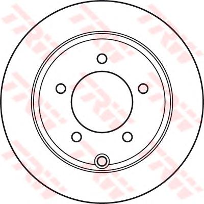 Тормозной диск TRW