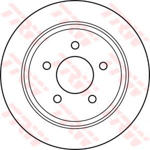 Тормозной диск TRW