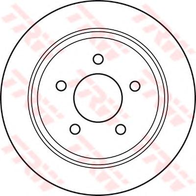 Тормозной диск TRW