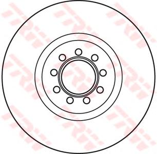 Тормозной диск TRW