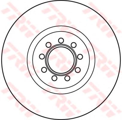 Тормозной диск TRW