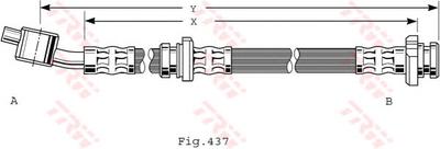Тормозной шланг TRW PHD481