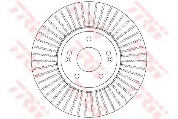 Тормозной диск TRW