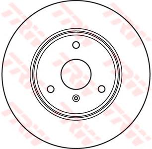 Тормозной диск TRW