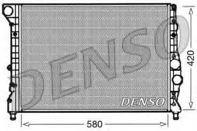 Радиатор охлаждения DENSO DRM01001