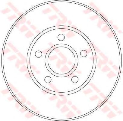Тормозной диск TRW