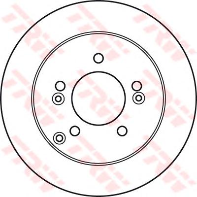 Тормозной диск TRW