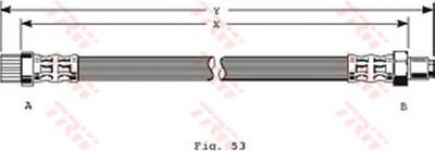 Тормозной шланг TRW PHB370