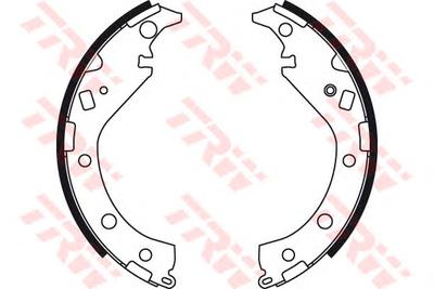 Комплект тормозных колодок TRW