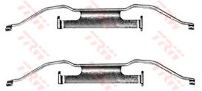 Комплектующие, колодки дискового тормоза TRW PFK350