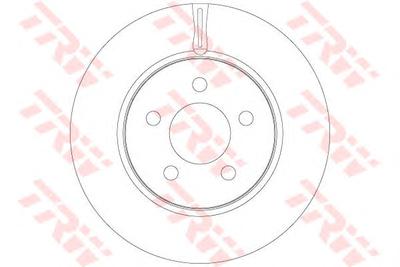 Тормозной диск TRW DF6264