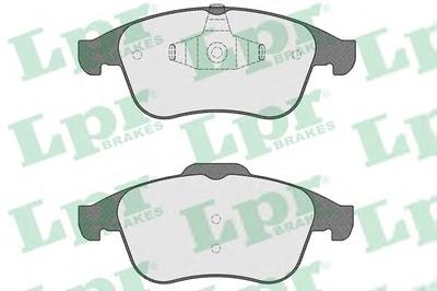 Комплект тормозных колодок, дисковый тормоз LPR 05P1534