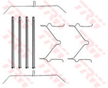 Комплектующие, колодки дискового тормоза TRW PFK290