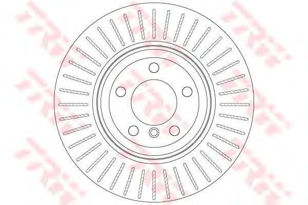 Тормозной диск TRW