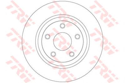 Тормозной диск TRW DF6492