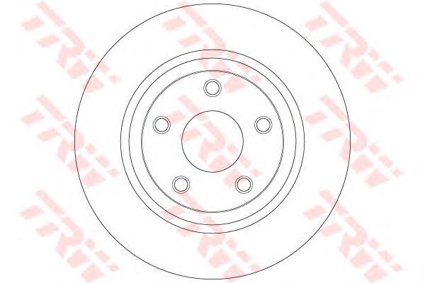 Тормозной диск TRW