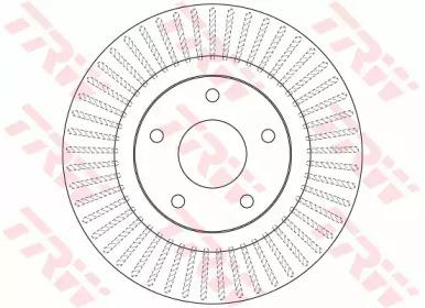 Тормозной диск TRW