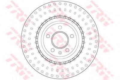 Тормозной диск TRW DF6149S