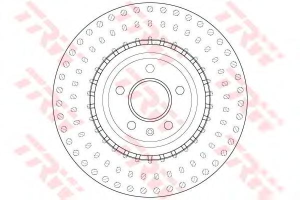 Тормозной диск TRW