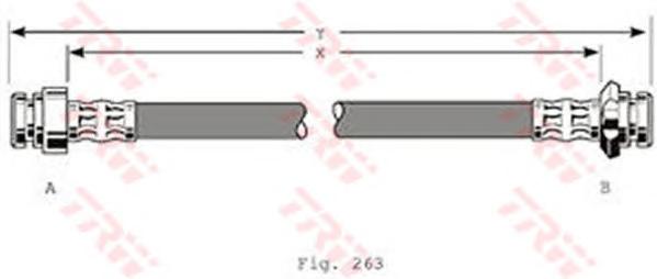 Тормозной шланг TRW