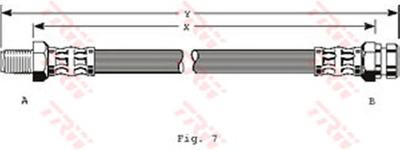 Тормозной шланг TRW PHB142
