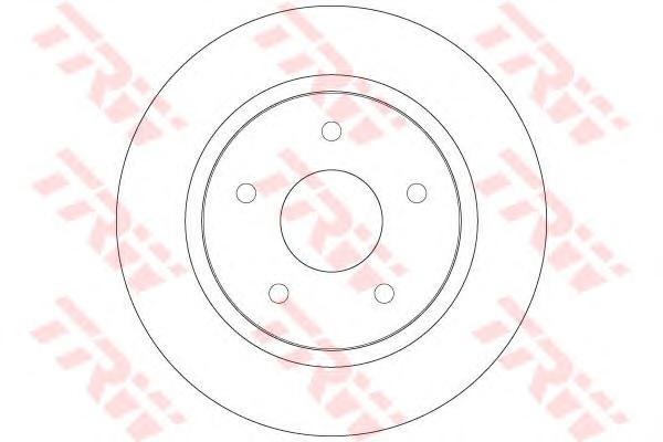 Тормозной диск TRW