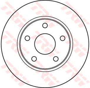 Тормозной диск TRW