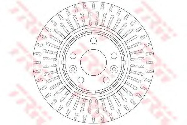 Тормозной диск TRW