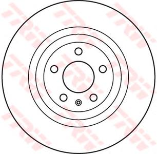 Тормозной диск TRW
