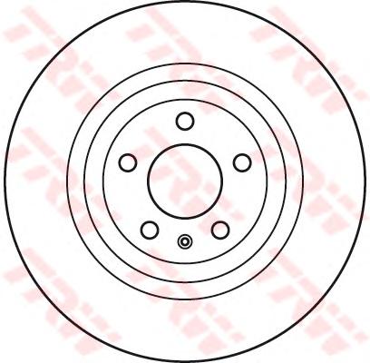 Тормозной диск TRW