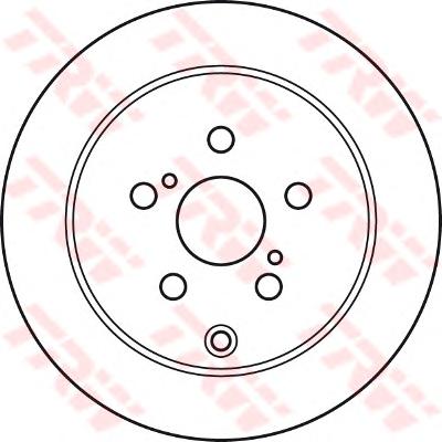 Тормозной диск TRW