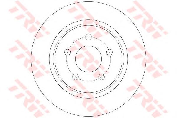 Тормозной диск TRW