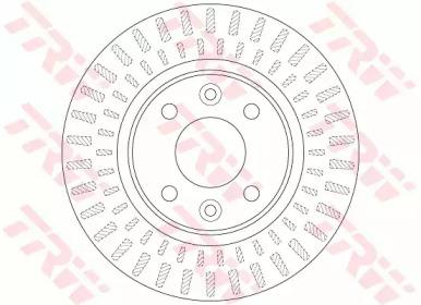 Тормозной диск TRW DF6534