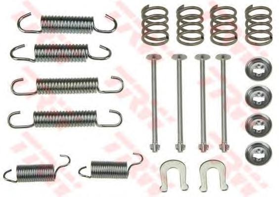 Комплектующие, тормозная колодка TRW