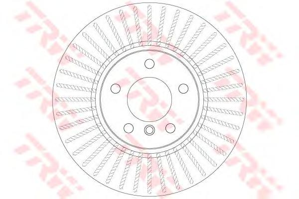 Тормозной диск TRW