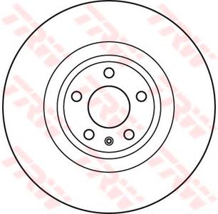 Тормозной диск TRW